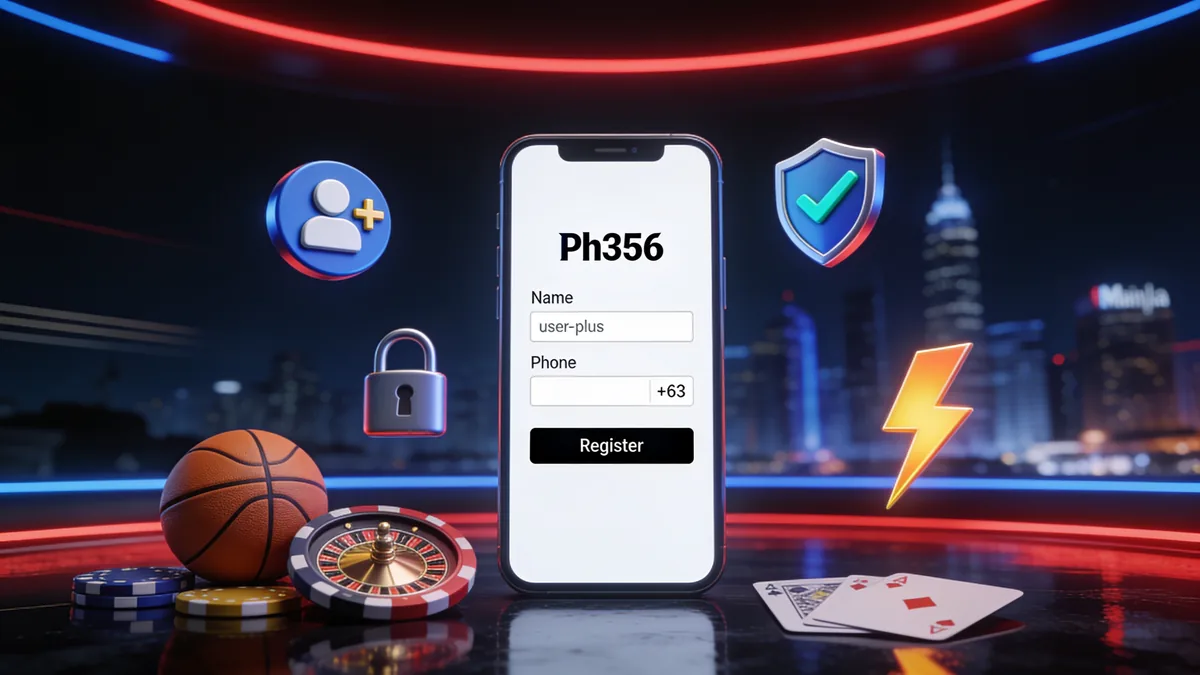 How to Register at ph356: ph356 guide for players in the Philippines
